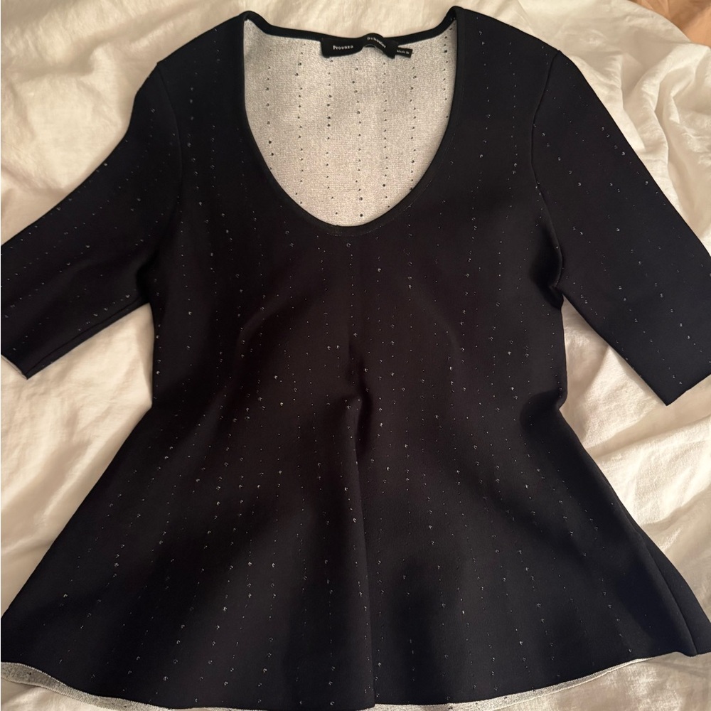 Proenza Schouler knit top and skirt set